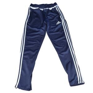 Adidas Navy Blue Track Pants - Youth Size 13-14 Years
